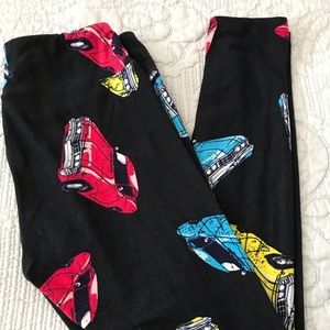 LulaRoe Classic Car Leggings